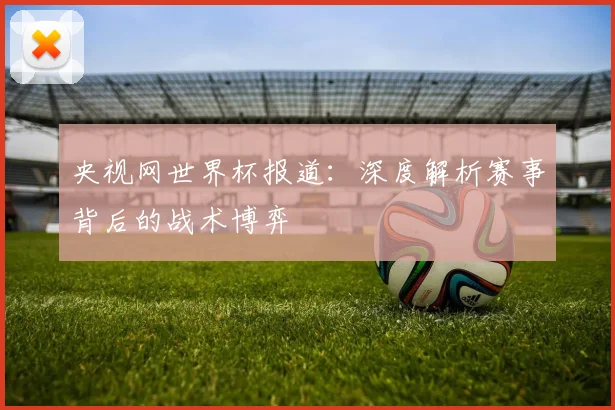 央视网世界杯报道：深度解析赛事背后的战术博弈